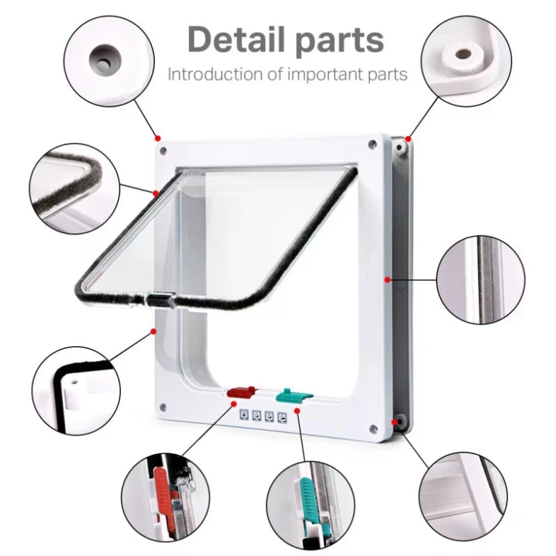 SafePaw Cat Flap Door